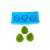 Molde de Silicone Folhas 3 Cavidades