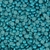 Meia Pérola Plástica 6mm Turquesa 50gr