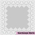 Guardanapo Ornament Border Grey - 33X33cm Com 2 unidades - comprar online