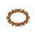 MDF Placa Oval Trabalhada C/Furo 12x9cm