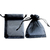 Saco Organza 7x9cm Preto com 10 Unidades 