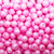 Pérola Cascuda Passante 8mm Rosa 20 Gramas