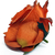 Rosa de Tecido Cor Ferrugem 9cm Un. - comprar online