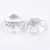 Ponteira Pião 27x30mm Acrílico Cristal Unidade