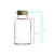 Frasco de Vidro com Rolha - 150ml - comprar online