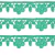 COMPOSIÇÃO: 100% Poliéster  Largura 1,6 centímetros  Indicado para Artesanatos, Decoração de Roupas, Trabalhos em Patchwork, Costura Criativa, Pano de Copa e Toalhas.  As configurações de seu monitor podem interferir na reprodução fiel das cores em sua te