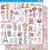 Papel Scrap Dupla Face Litoarte Mon Monde Rose Bleu – Recortes SD-1275