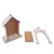 Mini Capela Branca MDF - 10cm - comprar online