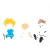 Stencil Simples 32x42 Infantil Boneco - Opa 2305 - comprar online