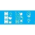 Stencil Simples 17x42 Ho Ho Ho - Opa 3002