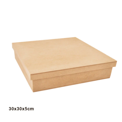 MDF Caixa 30x30x5cm Tampa Sapato - comprar online