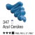 Tinta Óleo Acrilex 20ml 347 Azul Cerúleo