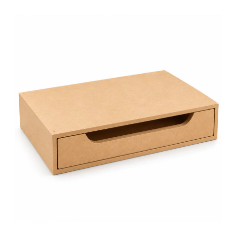 Suporte para Monitor com Gaveta em MDF