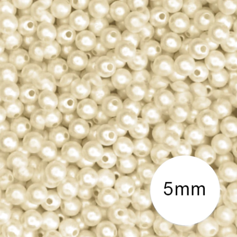 Pélora Inteira com Furo 5mm - Pérola 50g - comprar online