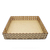Bandeja Pérola Quadrada G Em Mdf 27x27X4,5cm