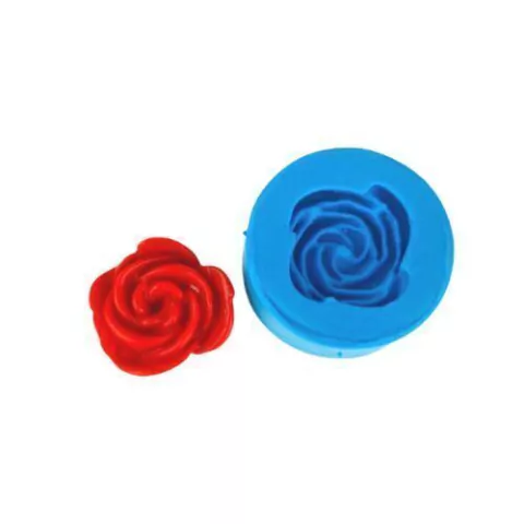 Molde de Silicone Mini Rosa 1 Cavidade