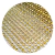 Manta Sem Strass Dourado 50cm - comprar online