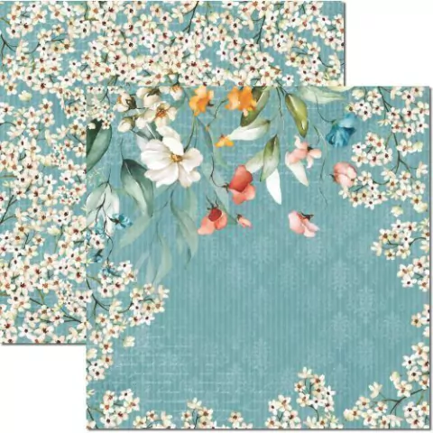 Papel para Scrap Impresso frente e verso. Ideal para trabalhos artesanais, como forração de caixa, scrapbook, scrapdecor e outros artesanatos em geral.  Acid Free Papel: 180gr.  1 unidade  Altura: 30,5cm Largura: 30,5cm