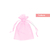 Saco de Organza 7x9cm Rosa com 10 Unidades