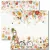 Papel para Scrap Impresso frente e verso. Ideal para trabalhos artesanais, como forração de caixa, scrapbook, scrapdecor e outros artesanatos em geral.  Acid Free Papel: 180gr.  1 unidade  Altura: 30,5cm Largura: 30,5cm