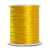 Cordão de Cetim Rabo Rato 1mm Amarelo Ouro 91 metros - comprar online