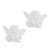 Aplique de Resina - Anjo Mini 3x4,5cm Com 2 Peças Ref. 172