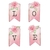 Aplique em Papel e MDF Litoarte Bandeirolas Love - APM3-306