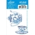 Aplique em Papel e MDF Litoarte Bule e Xícara Delft - APM4-065 - Darlene Artesanatos