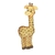 Aplique em Papel e MDF Litoarte Girafas - APM4-257 - comprar online
