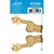 Aplique em Papel e MDF Litoarte Girafas - APM4-257 na internet