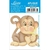 Aplique em Papel e MDF Litoarte Macaco - APM8-815 - comprar online