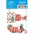 Aplique Natalino Papel MDF Litoarte Doce Natal Meia Presente APMN4-024 Darlene Artesanatos