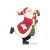 Aplique Natalino Papel MDF Litoarte Papai Noel APMN8-009 Darlene Artesanatos
