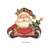 Aplique Natalino Papel MDF Litoarte Papai Noel Vintage APMN8-071  Darlene Artesanatos