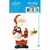 Aplique Natalino Papel MDF Litoarte Papai Noel e Pinguim APMN8-106 Darlene Artesanatos