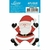  Aplique Natalino Papel MDF Litoarte Papai Noel APMN8-134 Darlene Artesanatos