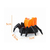 Enfeite Plastico Aranha Vela - Unidade