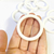 Argola Acrílica Branca 50mm Ritas Darlene Artesanatos