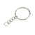 Argola Chaveiro Ondulada Com Corrente 23mm Níquel - comprar online