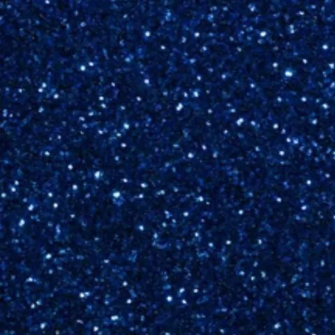 Demonstrativo de cor Glitter azul escuro