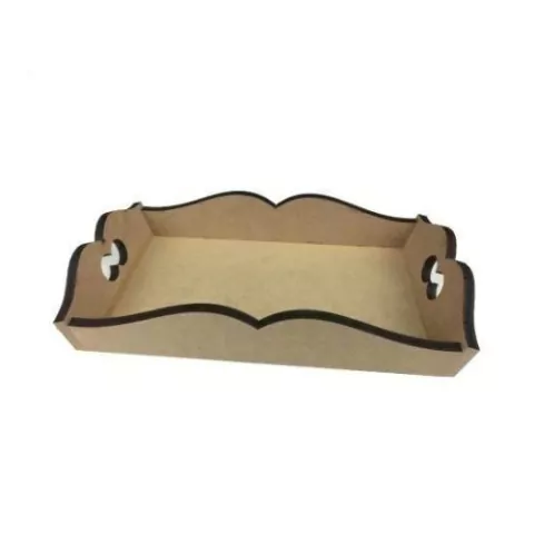 Mdf Cesto Trabalhada 2 Furos M 36x22x7cm - comprar online