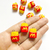 Pingente Batata Frita MC Donalds Em Resina - Unidade