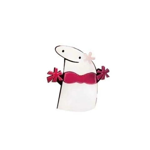 Aplique PVC - Bento Flork Torcedora Pink
