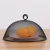 Tela Protetora Para Alimentos Metal Redonda Preta Tela 35x13cm Lyor - comprar online