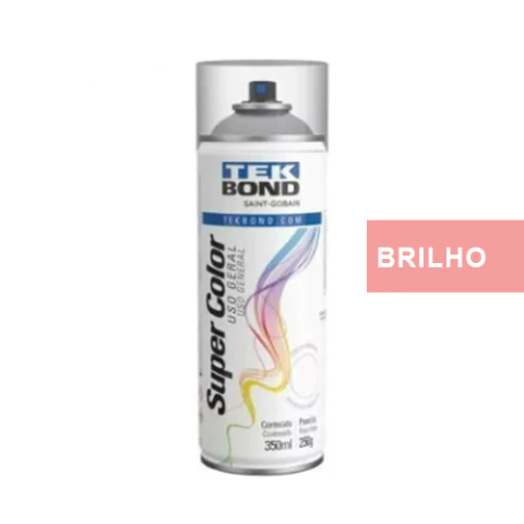 Verniz Spray Brilhante Uso Geral 350ml Tekbond - DV