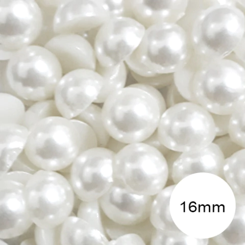 Meia Pérola 16mm - Branca 100g - comprar online