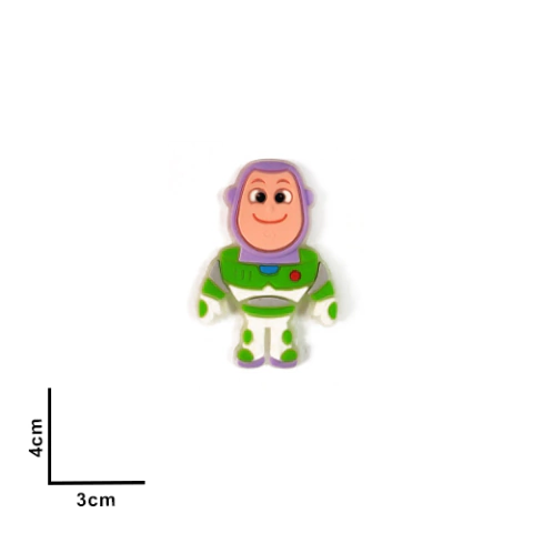 Aplique Emborrachado Buzz - Unidade