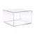 Caixa Acrílica Quadrada 15x15x7cm Transparente - Unidade