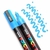 Caneta Posca PC-5M Azul Claro Uni Ball Darlene Artesanatos