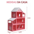 Kit Casa De Boneca Mdf 45cm Rosa Com Móveis 20 Peças - comprar online